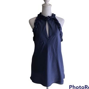 NWOT BANANA REPUBLIC casual light purple lilac sleeveless shirt women size M